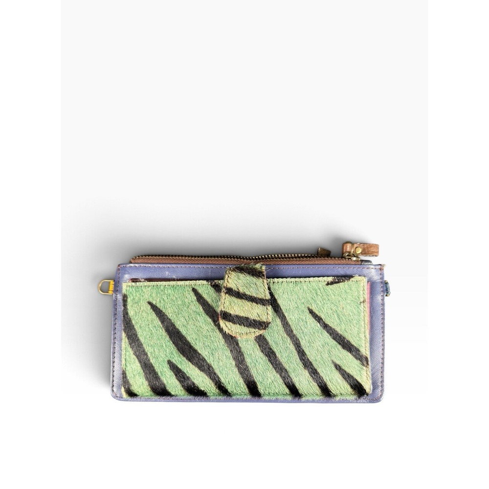 Soruka rare coveted one of a kind wallet and crossbody clutch. Missing strap.
